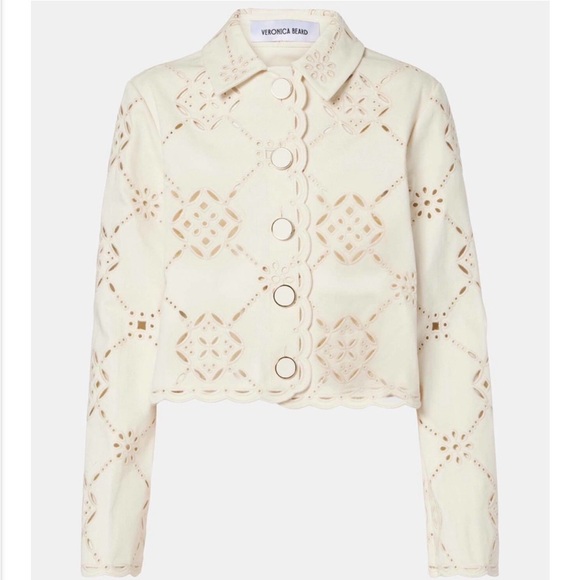 Veronica Beard Adelaide Jacket in Ecru (Worn Once!) - Picture 4 of 8